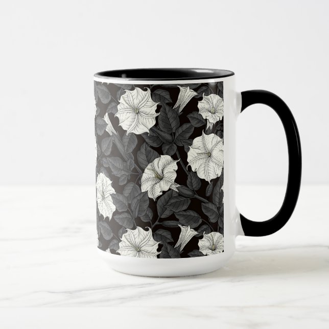 Moonblumen Tasse (Rechts)