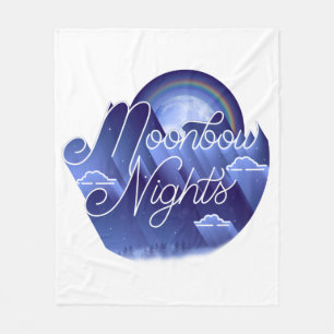 Moonbow Nights Fleece Blanket (Medium)