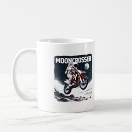Mooncrosser - Motorrad-Motorrad für den Astronaute Kaffeetasse