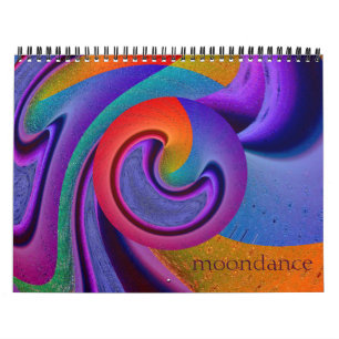 Moondance Coole Abstrakte Kunst Kalender