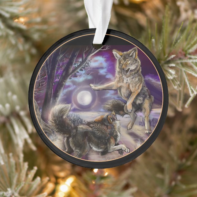 Moondancer Coyotes Ornament (Baum)