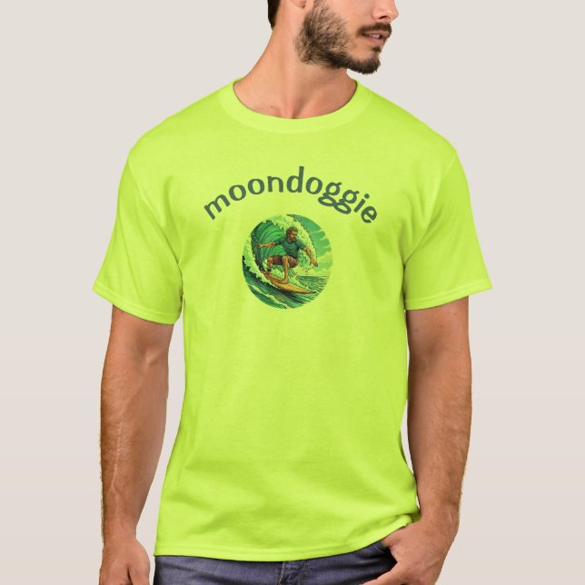 Moondoggie Surfer Graphic T - Shirt (Vorderseite)