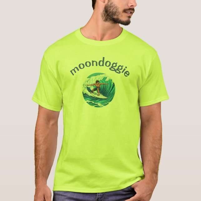 Moondoggie Surfer Graphic T - Shirt (Vorderseite)