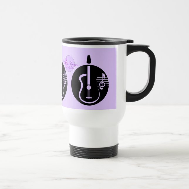 MoonDreams Music Gitarren Tasse reisen (Rechts)