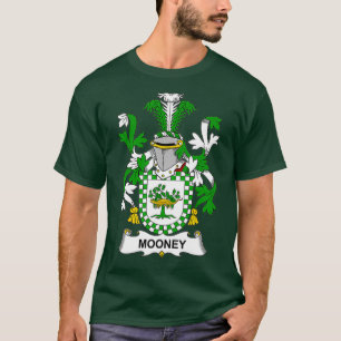 Mooney Coat of Arms Familienwappen T-Shirt
