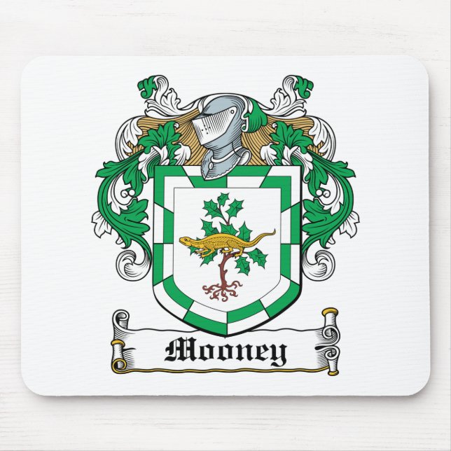 Mooney Familienwappen Mousepad (Vorne)
