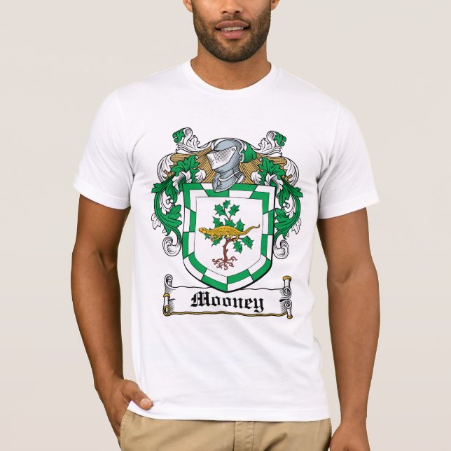 Mooney Familienwappen T-Shirt (Vorderseite)