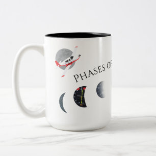 Mooney Flugzeug-Kaffeetasse Zweifarbige Tasse