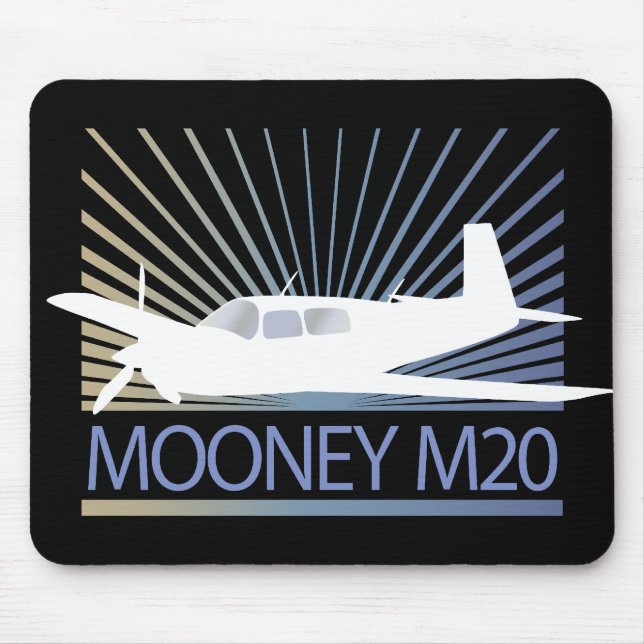 Mooney M20 Luftfahrt Mousepad (Vorne)