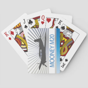 Mooney M20 Luftfahrzeuge Spielkarten