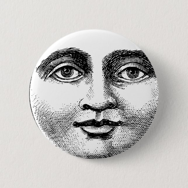 MOONFACE BUTTON (Vorderseite)