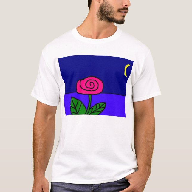 MoonFlower T-Shirt (Vorderseite)