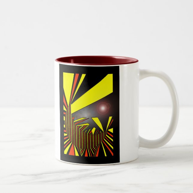 Moonglow Zweifarbige Tasse (Rechts)