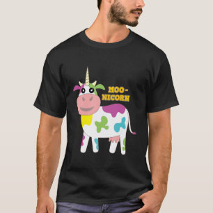 Moonicorn Funny Cow Unicorn Heifer Bauer Farm Kuh T-Shirt