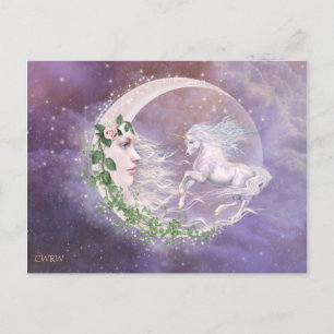 Moonicorn Postkarte