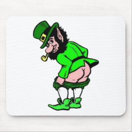 Mooning Leprechaun Mousepad