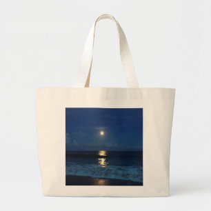 MOONLIGHT am STRAND Jumbo Stoffbeutel