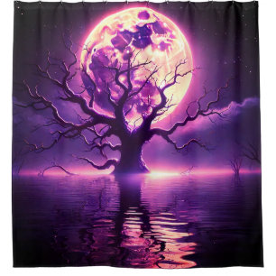 Moonlight Art Duschvorhang
