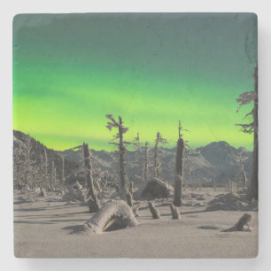 Moonlight Aurora Steinuntersetzer