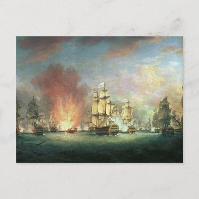 Moonlight Battle: Die Schlacht um Cape St Postkarte (Vorderseite)