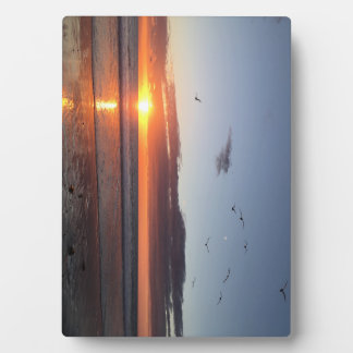 Moonlight Beach Sunset Fotoplatte