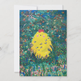 Moonlight Chicken - Acryl Einladung