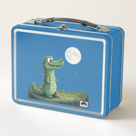 Moonlight Croc's Happy Box Metall Brotdose
