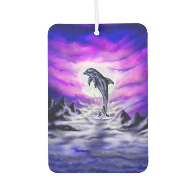 Moonlight Dolphin Autolufterfrischer (Vorderseite)