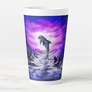 Moonlight Dolphin Milchtasse