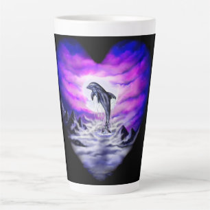 Moonlight Dolphin Milchtasse
