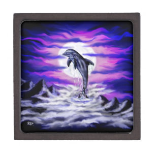 Moonlight Dolphin Schachtel