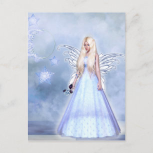 Moonlight Fairy Princess Postkarte