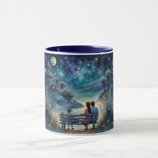 Moonlight Family Mug Tasse (Zentrum)