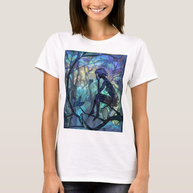 Moonlight Forest Fairy T-Shirt (Vorderseite)