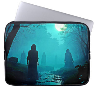 Moonlight Forest Spirits Design Laptopschutzhülle