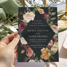 Moonlight Garden Hochzeit Einladung