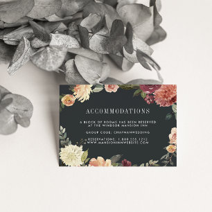 Moonlight Garden Hotelkarten Begleitkarte