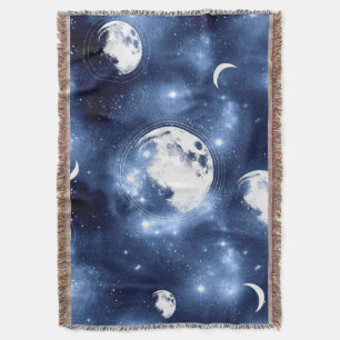 Moonlight Glow Moon Phasen in Sky Clouds Decke