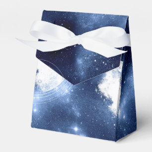 Moonlight Glow Moon Phasen in Sky Clouds Geschenkschachtel