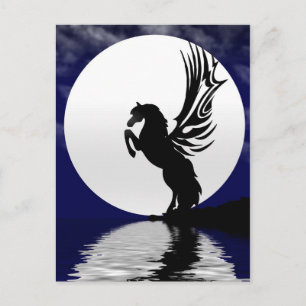 Moonlight Glow Postcard Postkarte