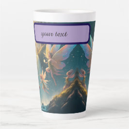 Moonlight_ Meadow_ Fairies Milchtasse