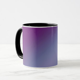 Moonlight Ombre Lila & blau Tasse
