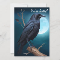 Moonlight Raven Halloween