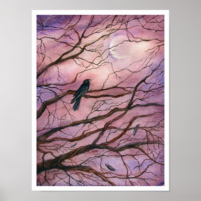 Moonlight Raven Poster (Vorne)
