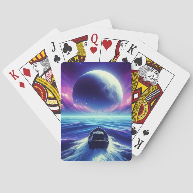Moonlight Ride Spielkarten (Rückseite)