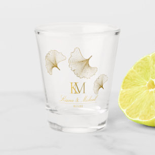 Moonlight Romance Ginkgo Biloba Gold ID881 Schnapsglas