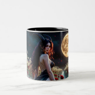 Moonlight Roses Zweifarbige Tasse