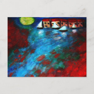 MOONLIGHT SAIL POSTKARTE