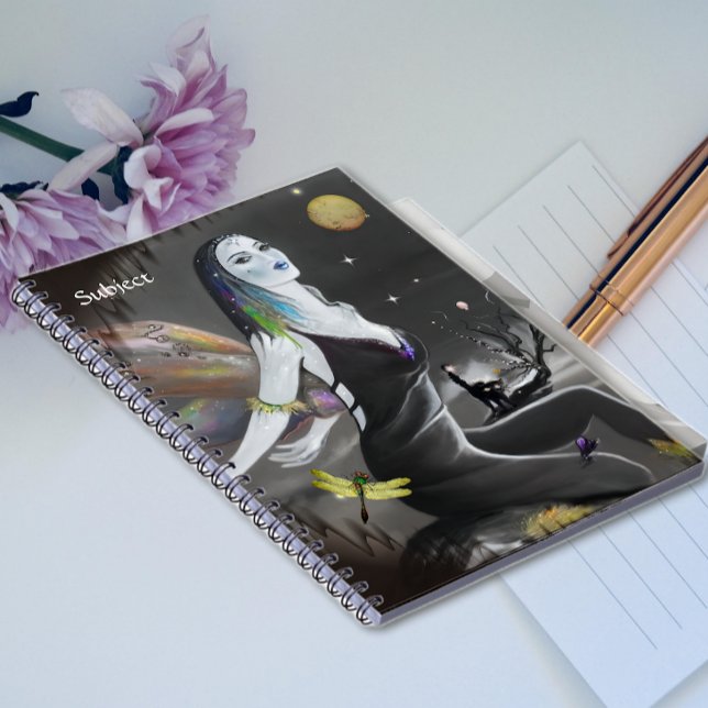Moonlight Singer Spiral Photo Notebook Notizblock (Von Creator hochgeladen)