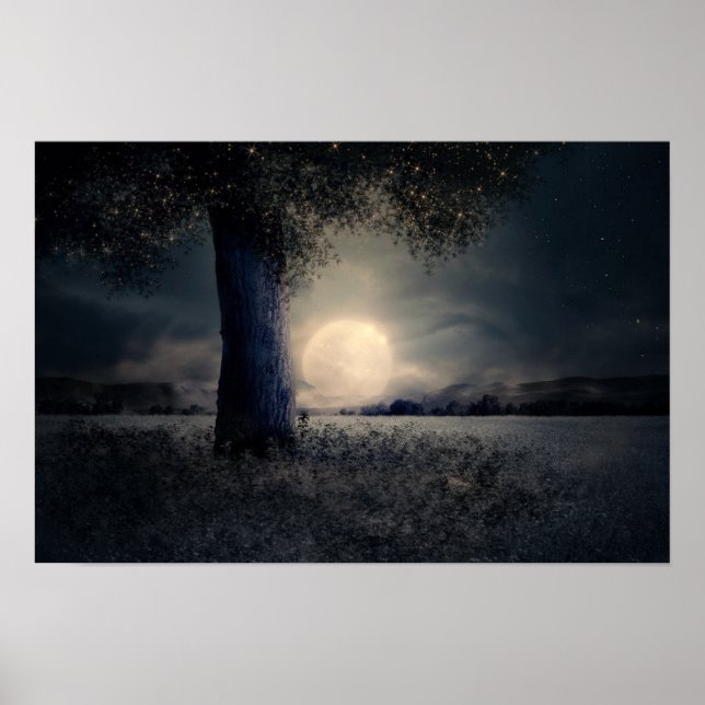 Moonlight Tree Poster (Vorne)